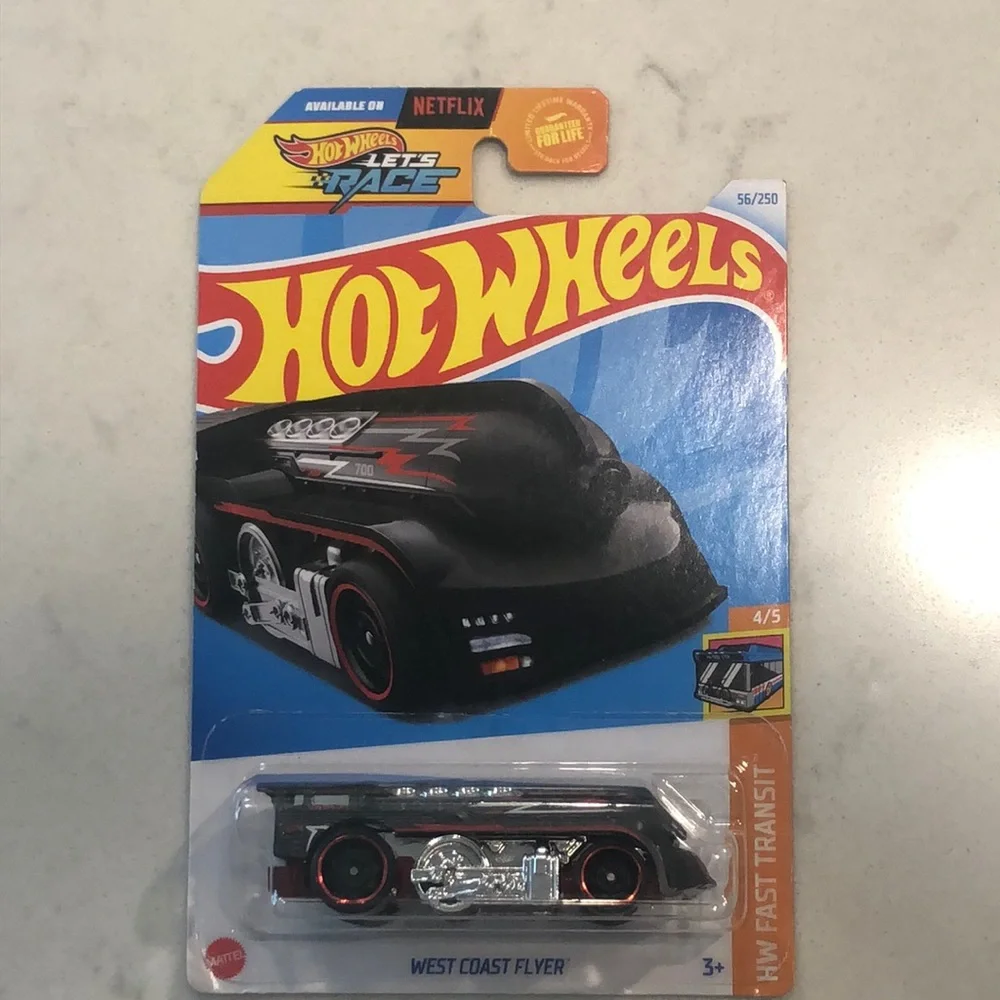 West Coast Flyer Black Toy Car